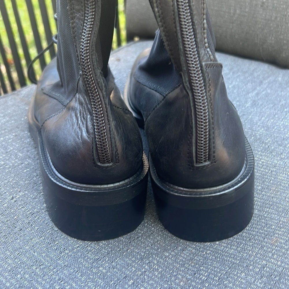 HOST PICK 🥳 New Free People Trickum Tall Boot Leather Black EU 40. US 9 /9.5 - Picture 7 of 13